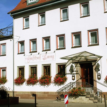 Hotel Gasthof Lang Балинген Экстерьер фото